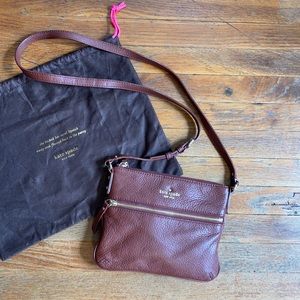 Kate Spade Leather Crossbody Bag - Small